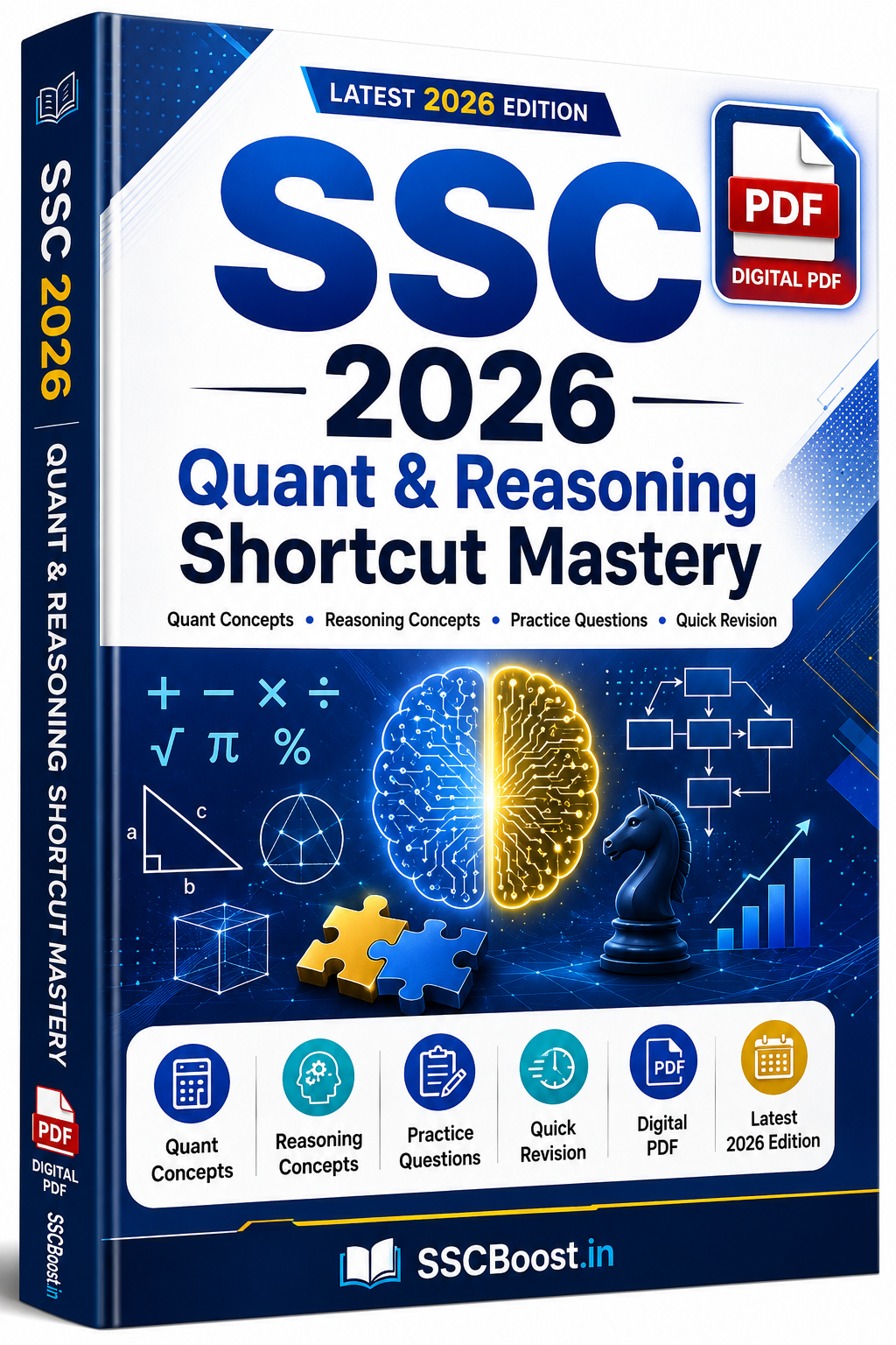SSC 2026 Quant & Reasoning Shortcut Mastery eBook