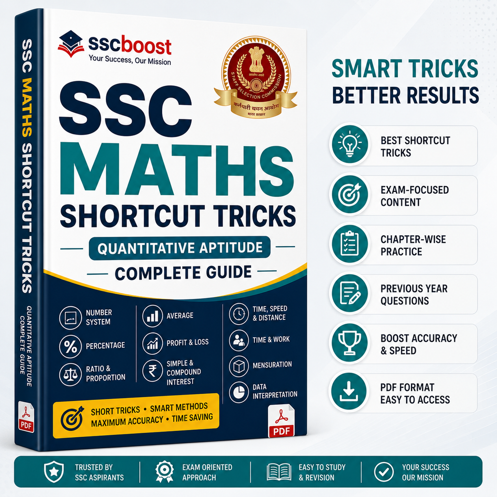 SSC Maths Complete Preparation PDF 2026 700+ Questions • PYQs • MCQs • Formula Notes • Shortcut Techniques • Instant PDF Access