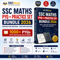 SSC Maths PYQ + Practice Set Bundle 2026 | 1000+ Previous Year Questions + Topic-wise Solutions | Instant PDF