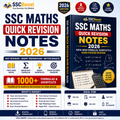 SSC Maths Quick Revision Notes 2026 | Topic-wise Formulas, Shortcuts & Exam-Focused Revision | Instant PDF