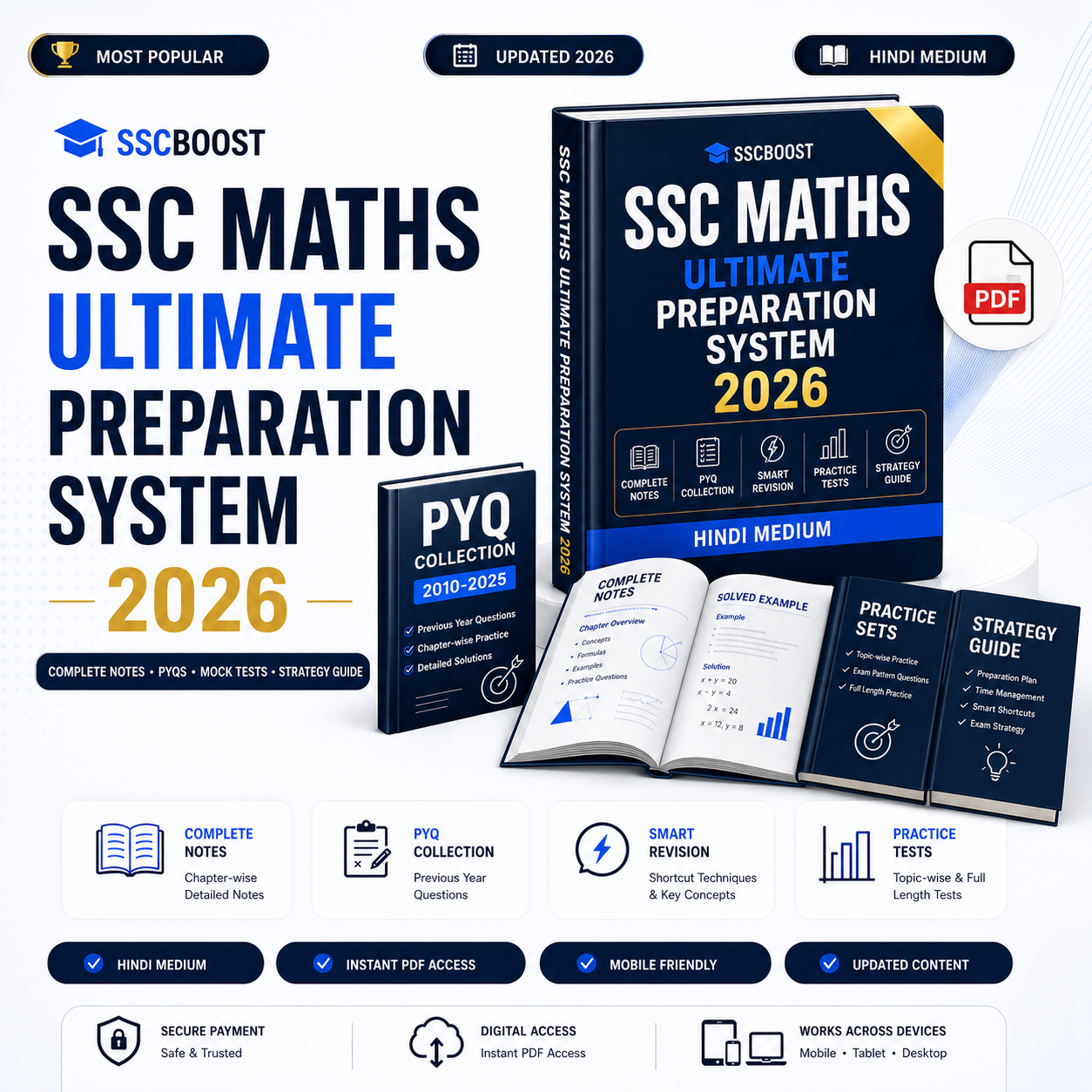 SSC English + GK Bundle