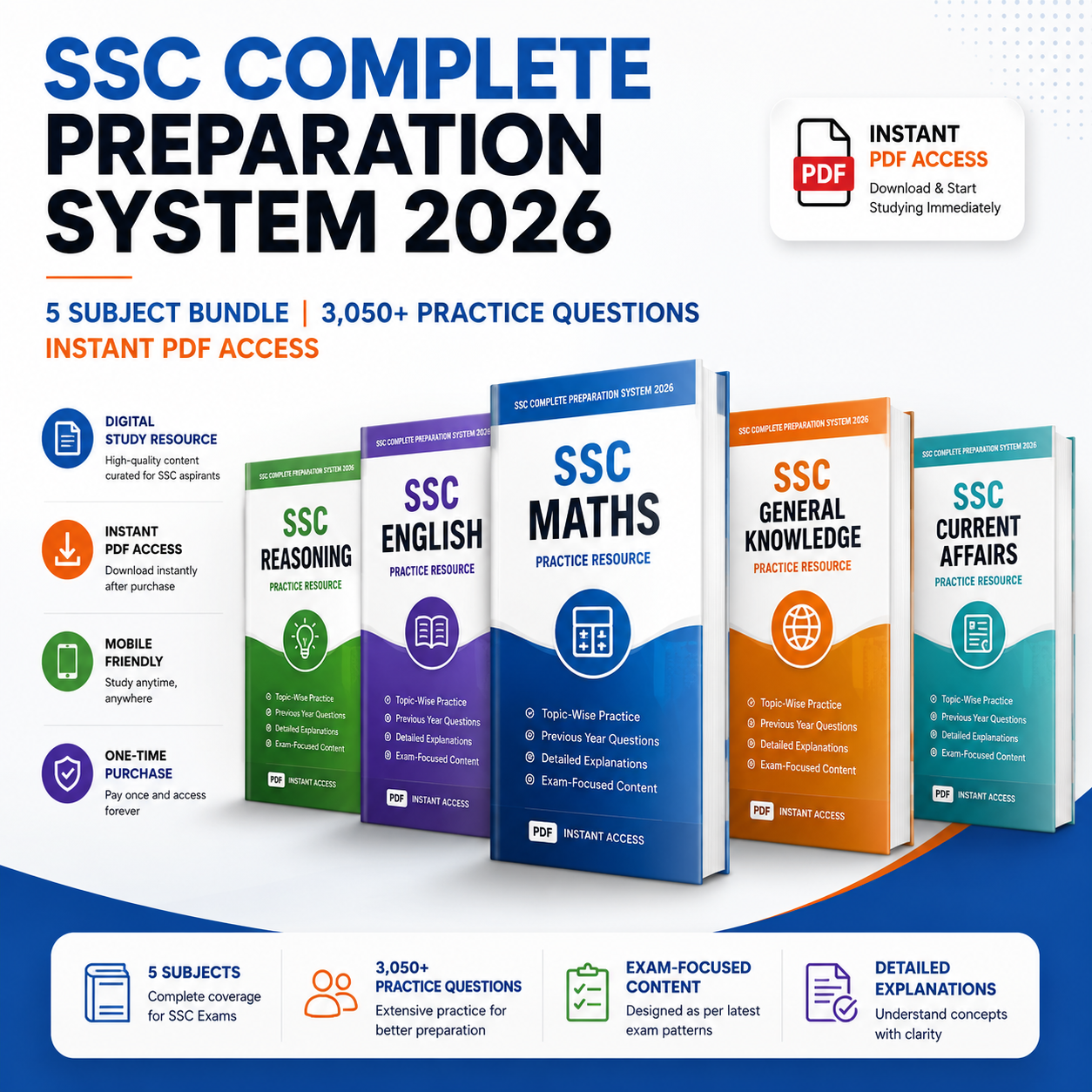 SSC Complete Bundle 2026