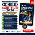 SSC English Mastery System 2026 | English Notes, Grammar, Vocabulary, PYQs & 2000+ Practice Questions | SSC CGL, CHSL, GD, MTS | Instant PDF Access