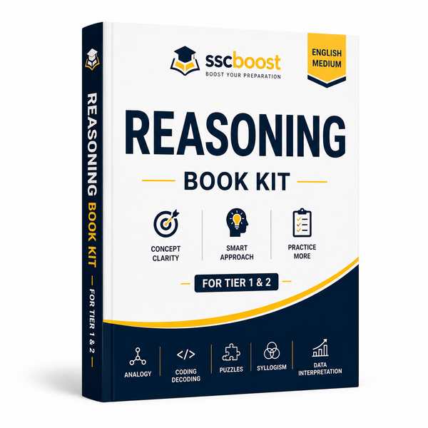 Reasoning  Pack Plus with English Medium Book Kit For Tier 1 & 2