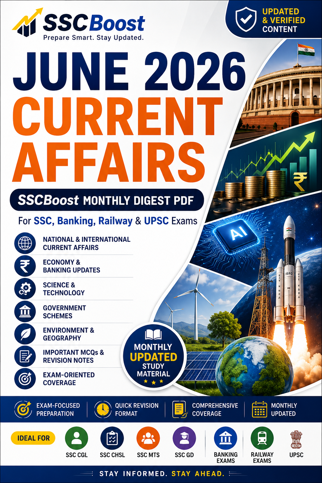Ssc Current Affairs June 2026 PDF Download